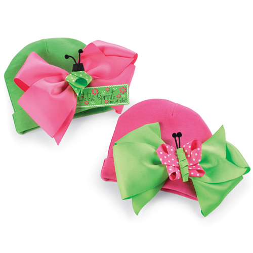 Mud-Pie-Baby-KNIT-CAP-WITH-GIANT-BOW-167686-Little-Sprout-Collection