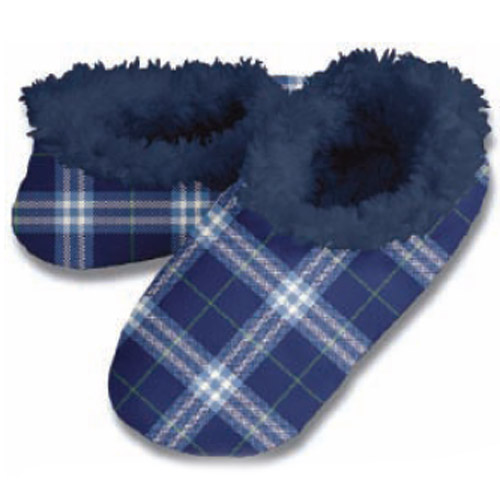snoozies mens slippers snoozies s blue white plaid slipper s xl no skid snoozies mens slippers snoozies s blue white plaid slipper s xl no skid
