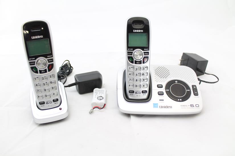 Uniden DECT 6.0 Cordless Digital Answering System w Caller ID & Two