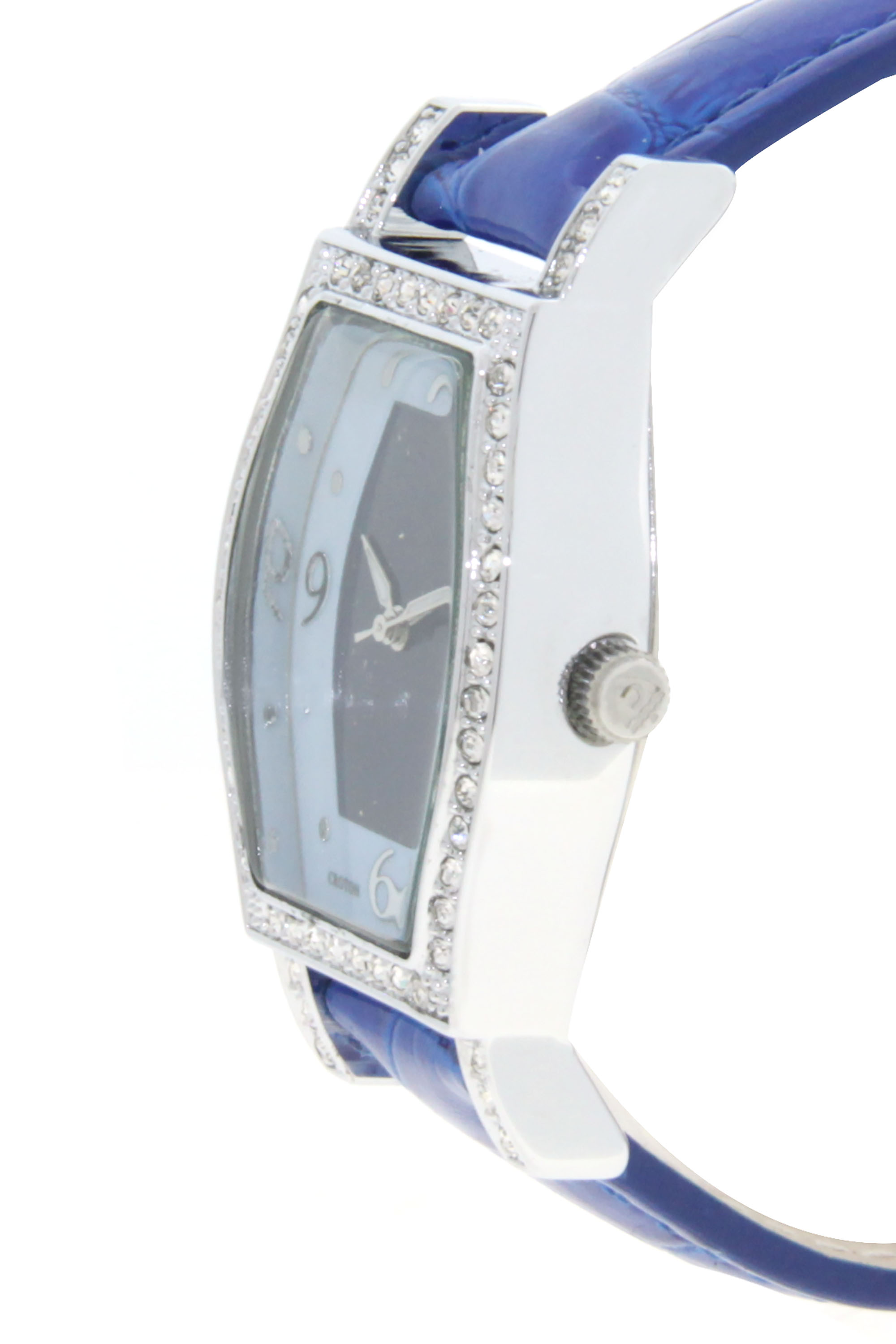 CROTON Genuine Stone Dial and Crystal Watch w/ Genuine Leather Strap eBay