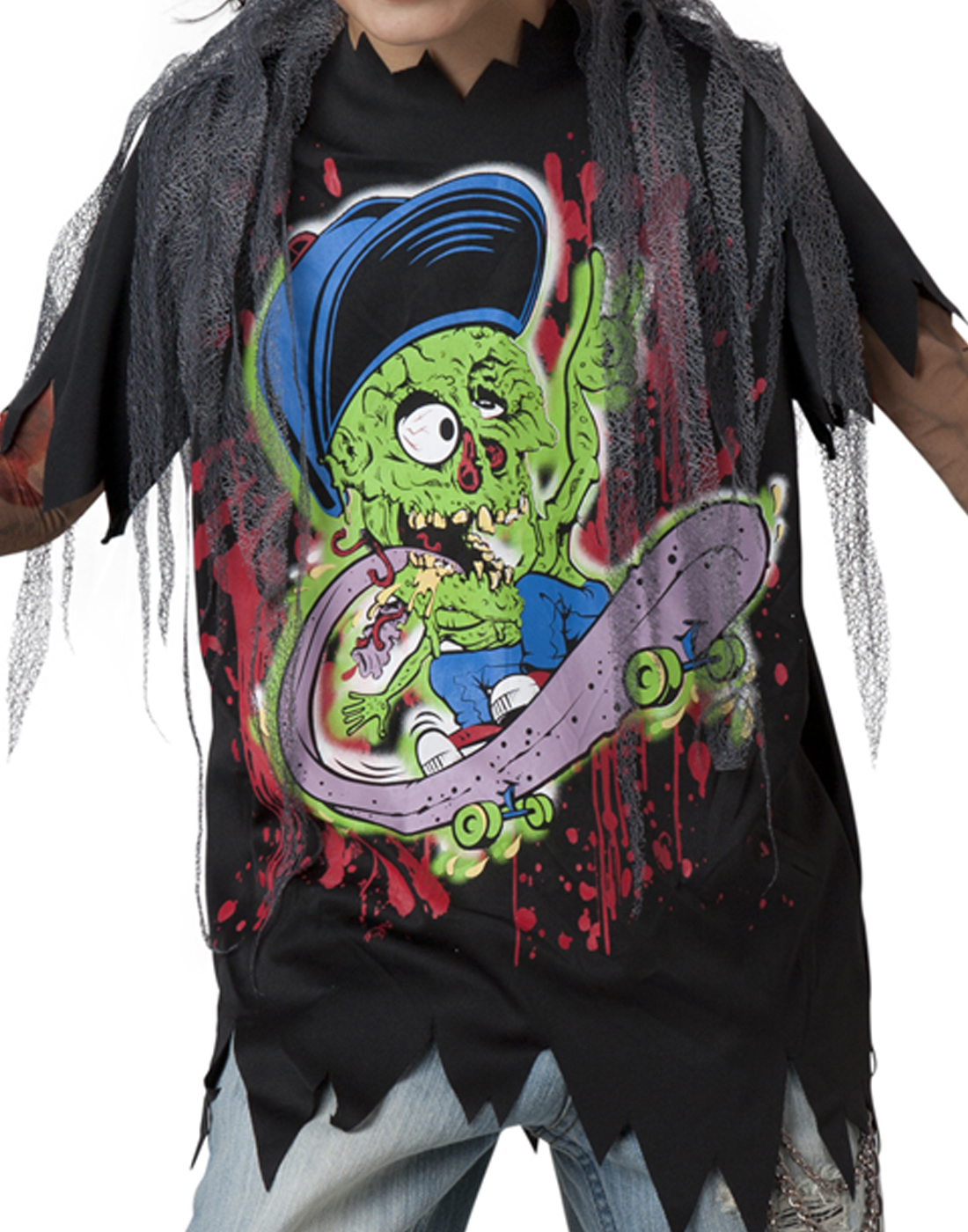Zombie Monster Dead Skater Skateboard Boys Walking Dead Halloween