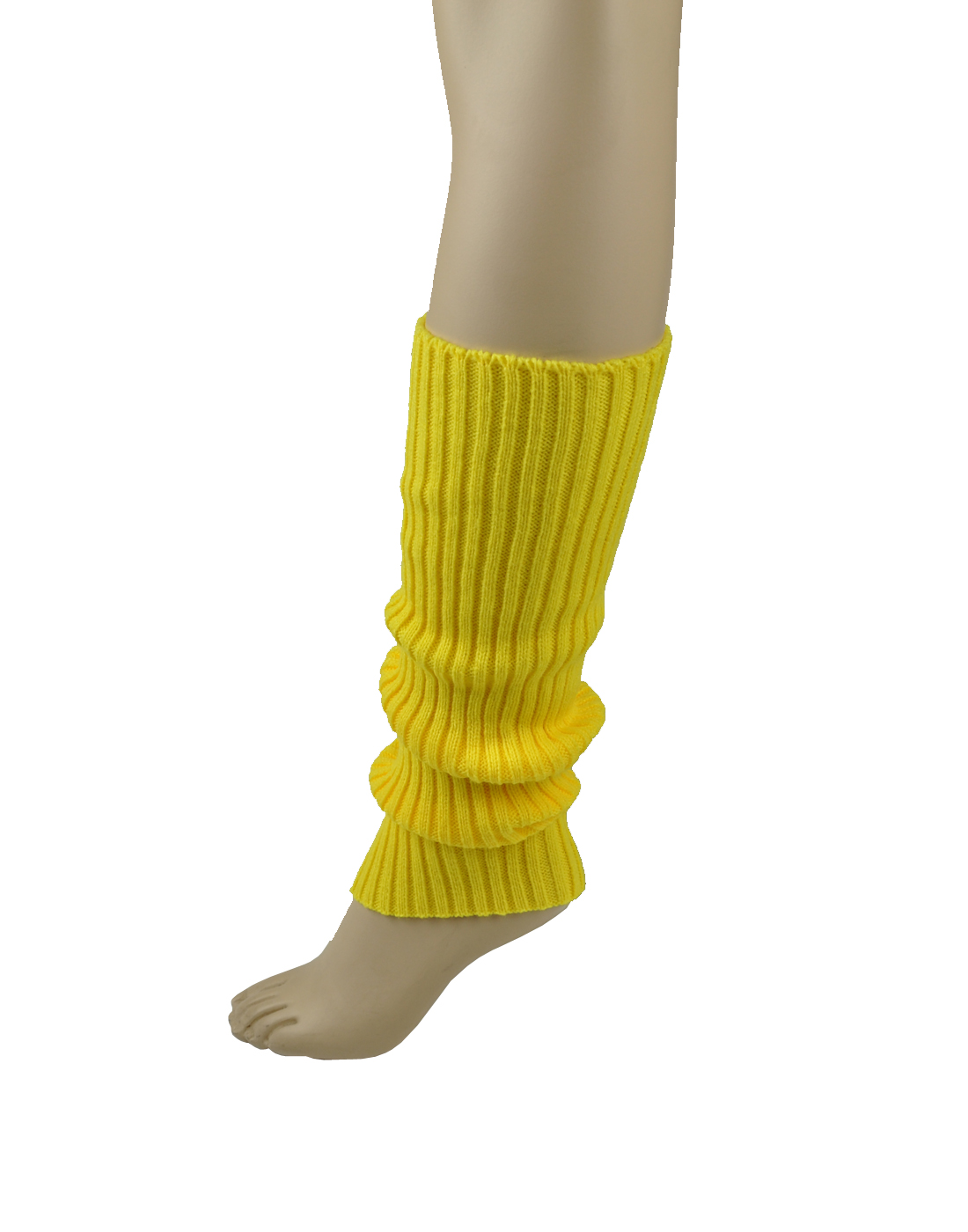 Sexy Flash Dance 80's Yoga Ballet Short Leg Warmers Adult Dancing Queen