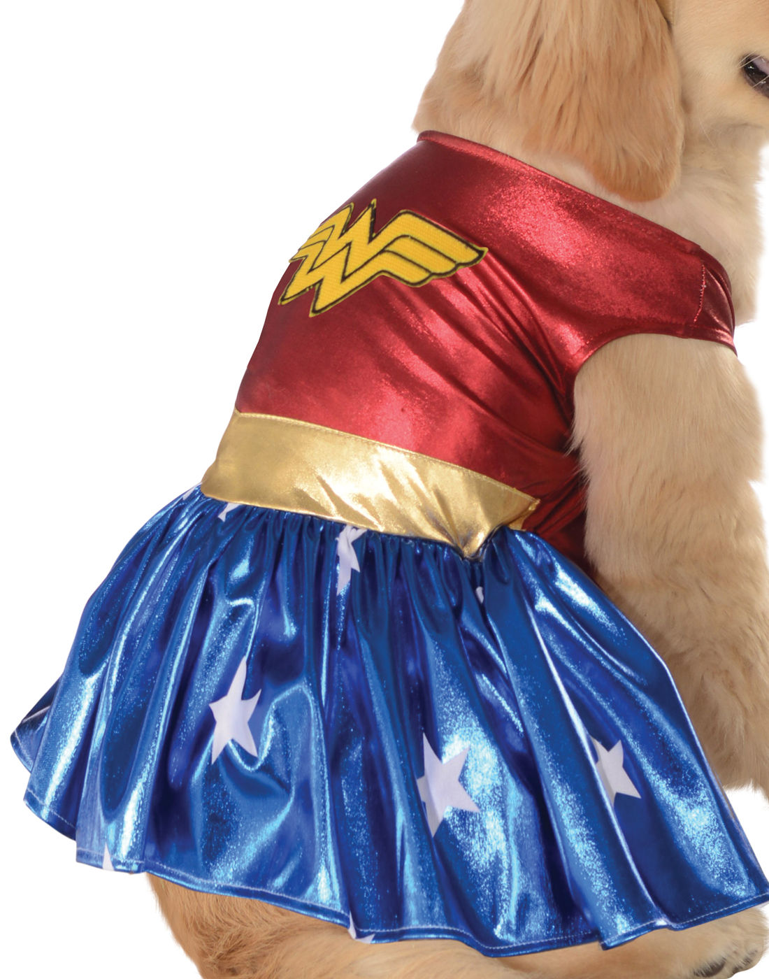 Dog Wonder Woman Super Hero Dress Up Pet Costume