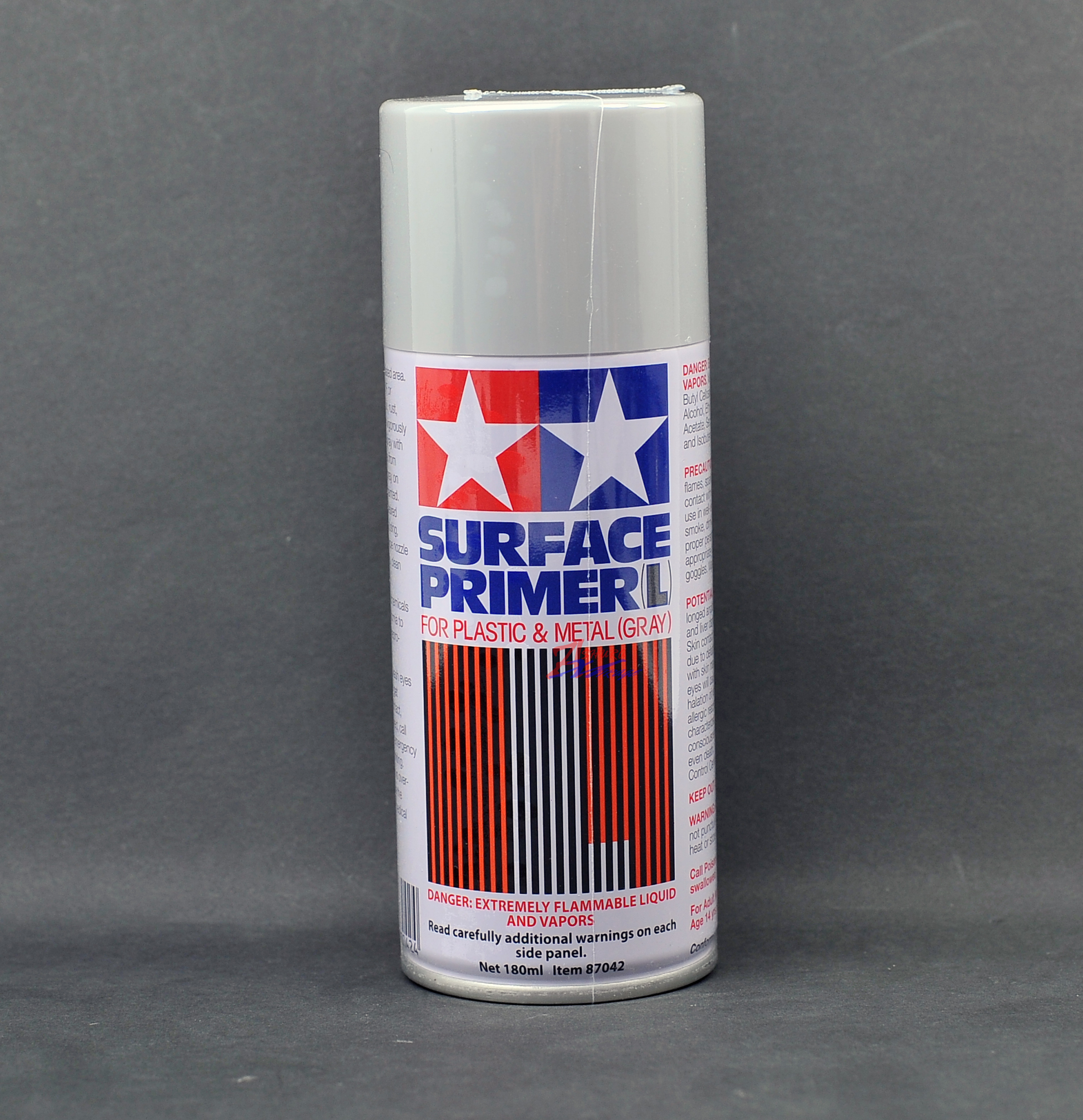 TAMIYA SPRAY CAN 180ml SURFACE PRIMER L GRAY 87042 eBay