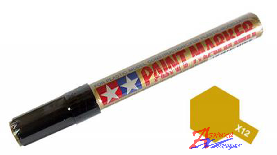 TAMIYA 89012 PAINT MARKER X12 GOLD eBay