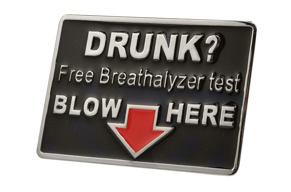 DRUNK Breathalyzer Funny Adult Humor Belt Buckle Drink eBay