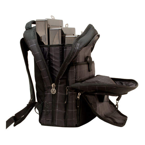 Sullen Core Blaq Paq Tattoo Artist Backpack 3 Machine & Supplies