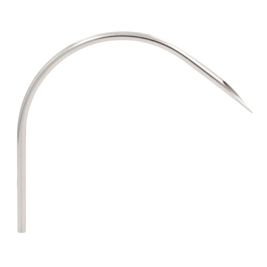 10 CURVED Sterile Body Piercing Needles 14 Gauge 14g eBay