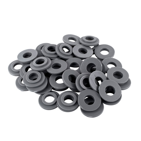 100 GREY Nylon Shoulder Washers Tattoo Machine Binding Post Binder