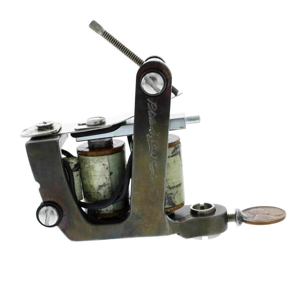 Philadelphia Eddie's Percy Waters Brass Shader Tattoo Machine eBay