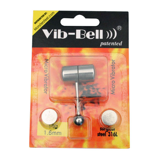 VibBell POWERFUL Vibrating TONGUE Ring Piercing Barbell Vibrate Body Jewelry