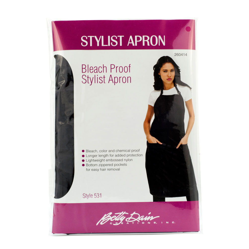 Betty Dain Creations Bleach Proof Hair Cutting Salon Stylist Apron 531