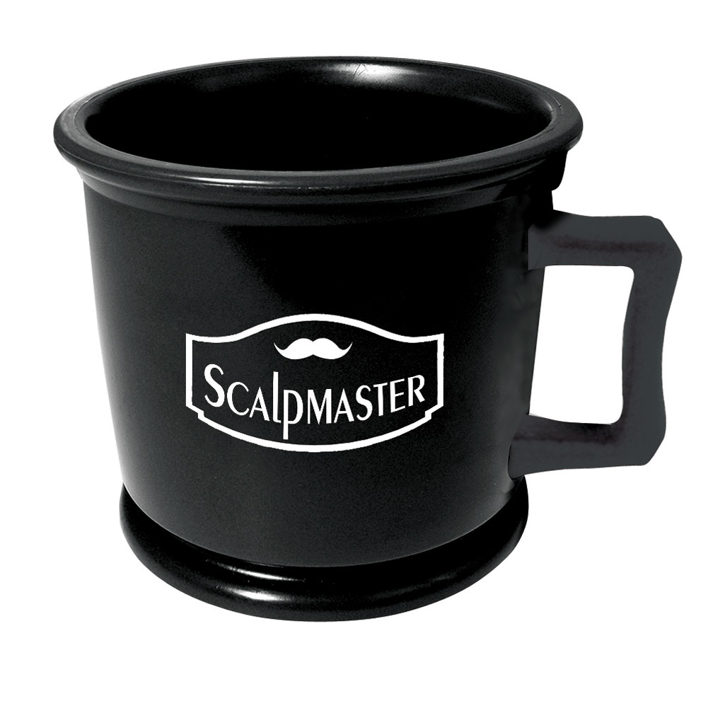 ScalpMaster Professional Barber Shaving Soap Lathering Mug eBay