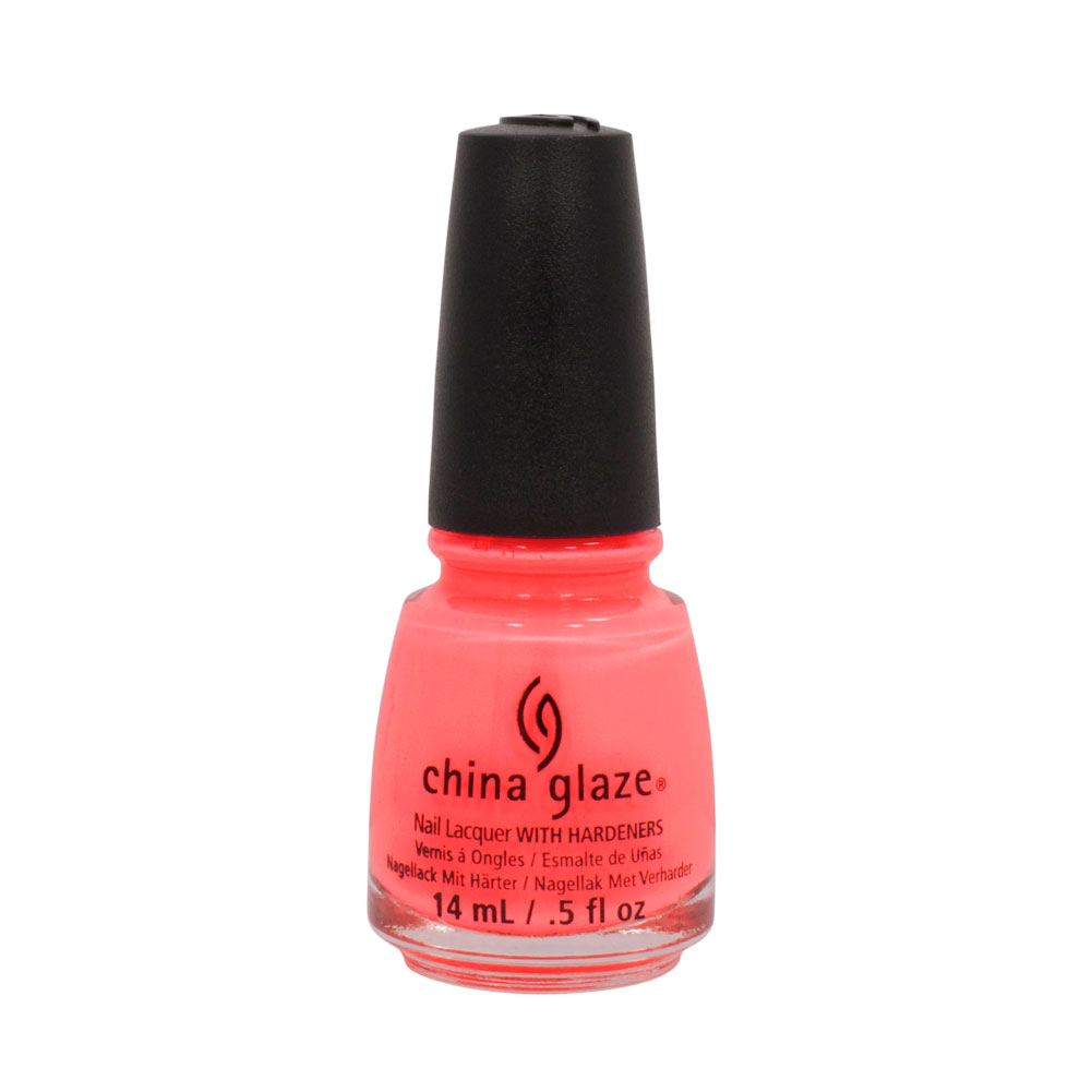 China Glaze Clay Lacquer Nail Polish With Hardeners NEON & ON & ON