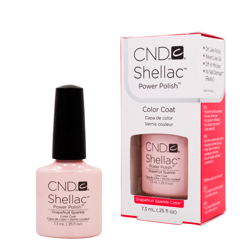 COLORS AL CND Shellac UV Gel Creative Nail Polish .25 oz Soak Off Coat