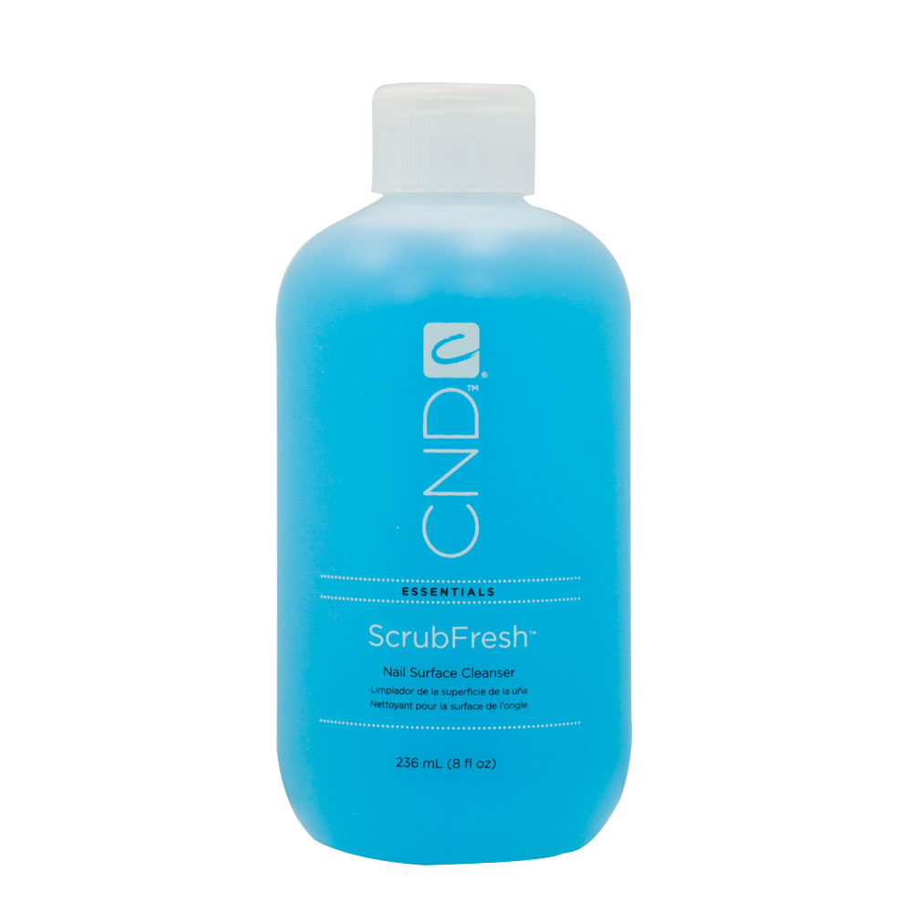 CND One Step SCRUB FRESH Nail Surface Cleanser Sanitizer 8 oz Prep
