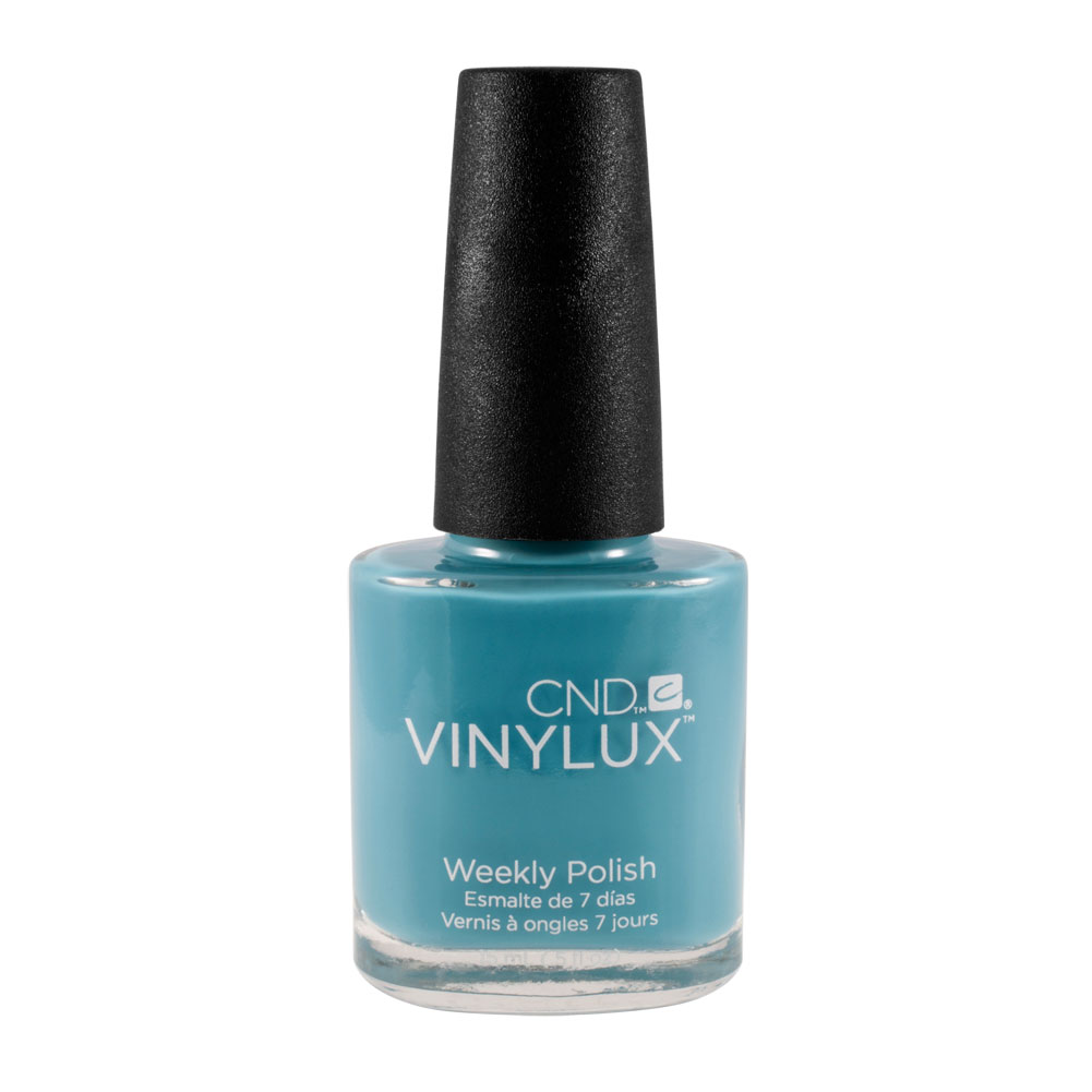 171 CND VINYLUX CERULEAN SEA Weekly Nail Polish Blue Manicure Lacquer
