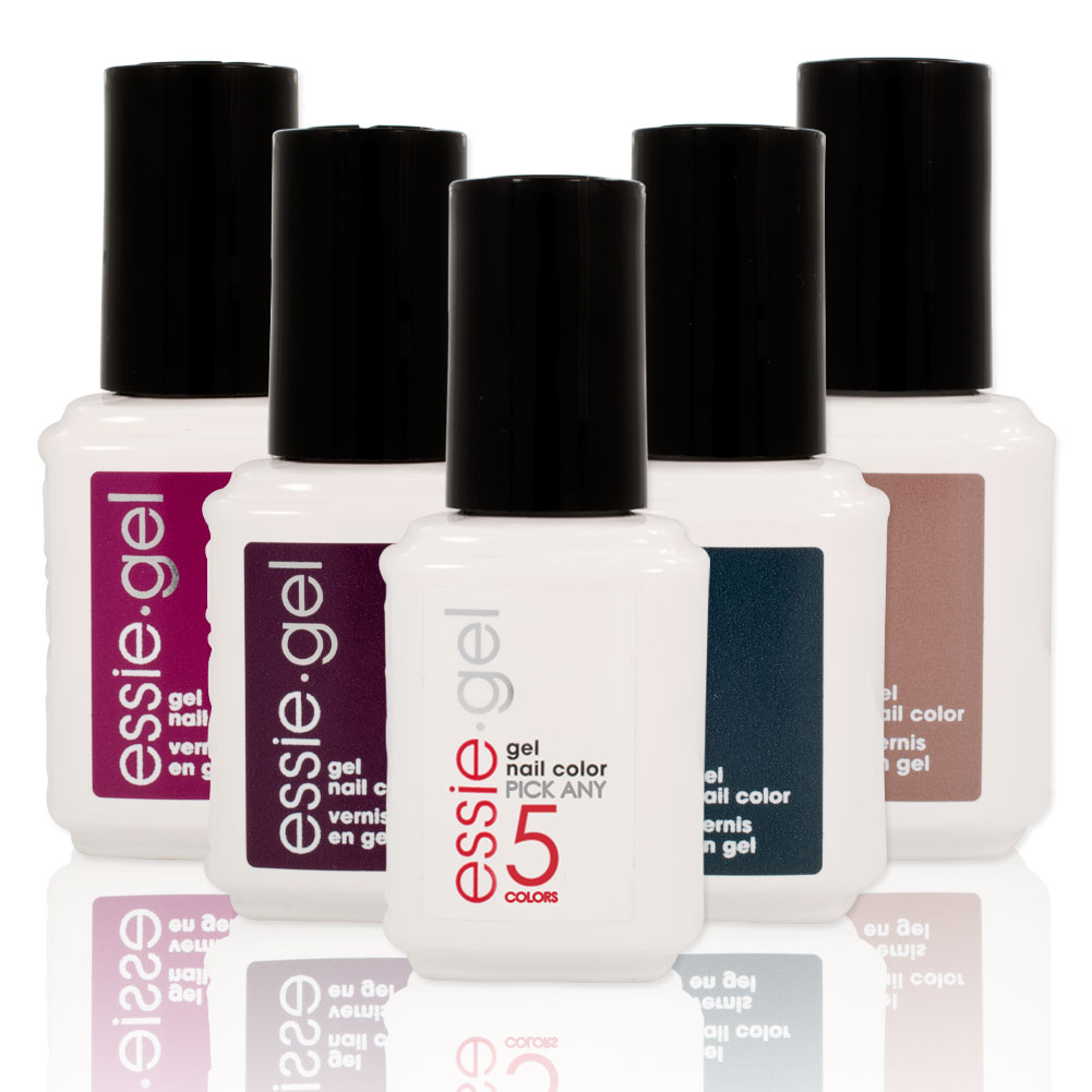 CHOOSE 5 COLORS Essie Gel Nail Polish PICK UV .42 Oz + Top/Base Coat