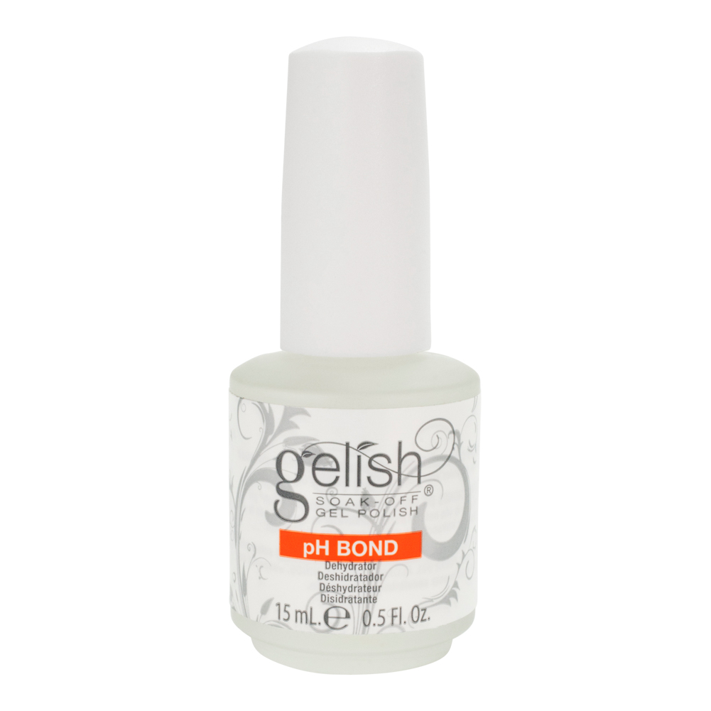 Gelish Base Top Coat Gel Harmony Nail Salon UV Manicure Polish pH Bond