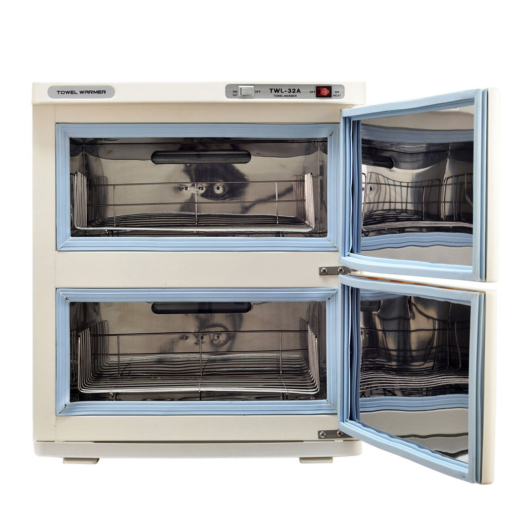 32L Dual Function UV Light HOT Double TOWEL Sterilizer WARMER
