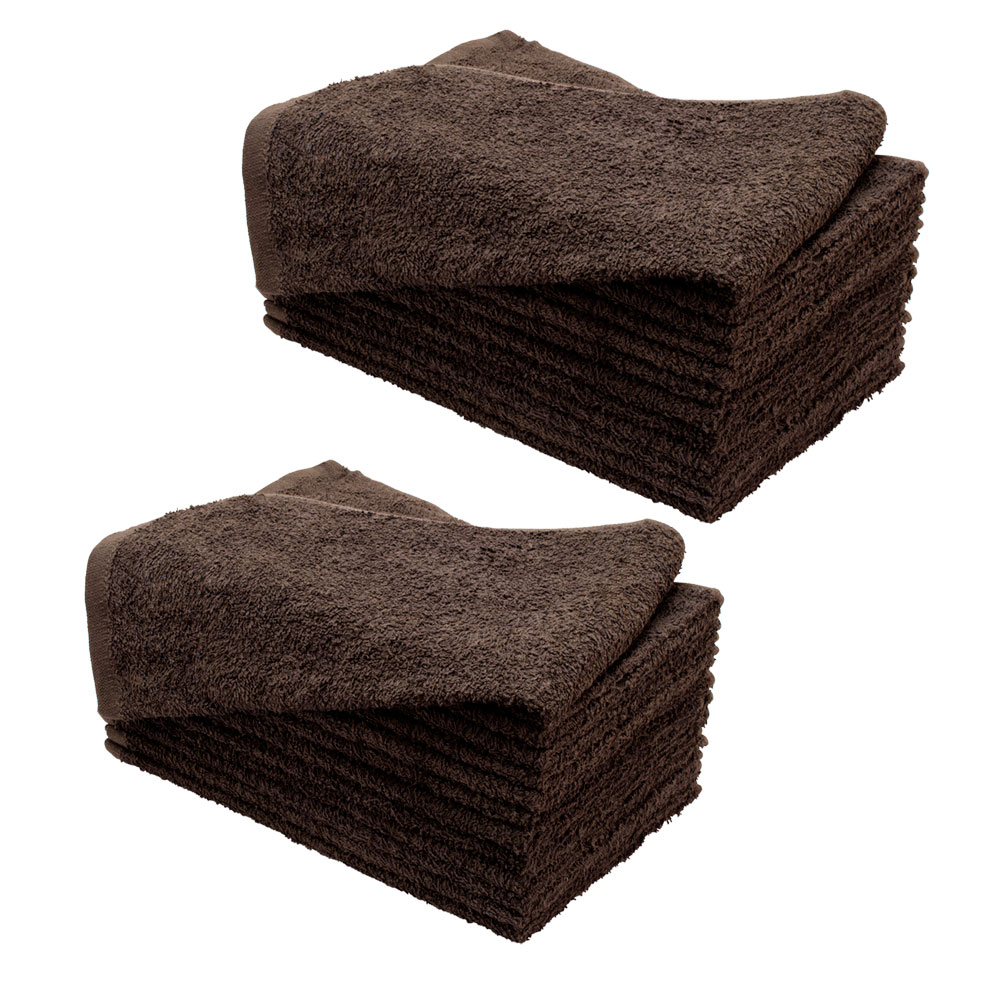 24 Pack 15" x 25" Bleach Chemical Resistant Cotton Salon Towels eBay