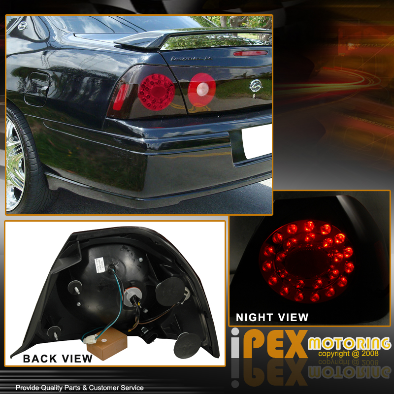 20042005 CHEVY IMPALA SUPER BRIGHT LED SMD TAIL LIGHT REAR BRAKE LAMPS