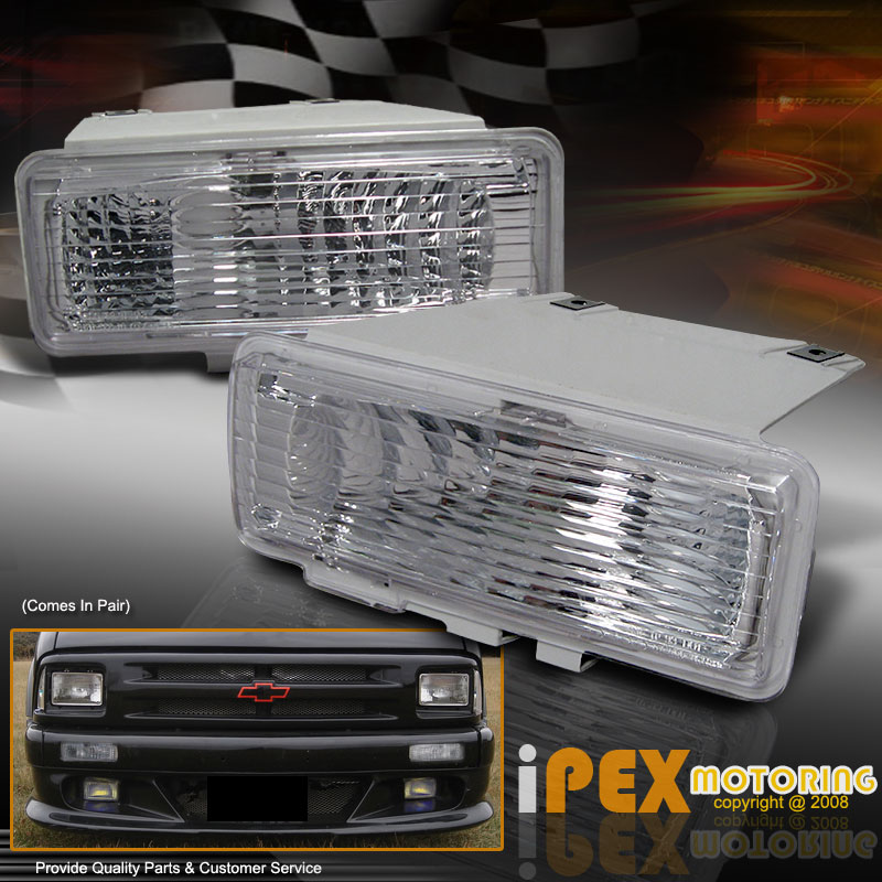 New 19941997 Chevy S10/Blazer Marker Corner Light + Parking Bumper Signal Light eBay