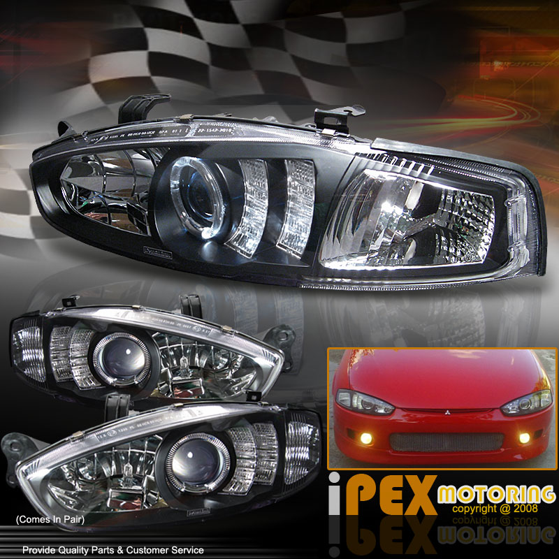 *FREE SHIP* 19972002 Mitsubishi Mirage (HALO & LED) Projector