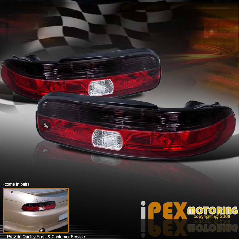 19921995 Lexus SC300 SC400 (JDM SMOKED) RED+TINTED Rear Tail Lights Brake Lamp eBay