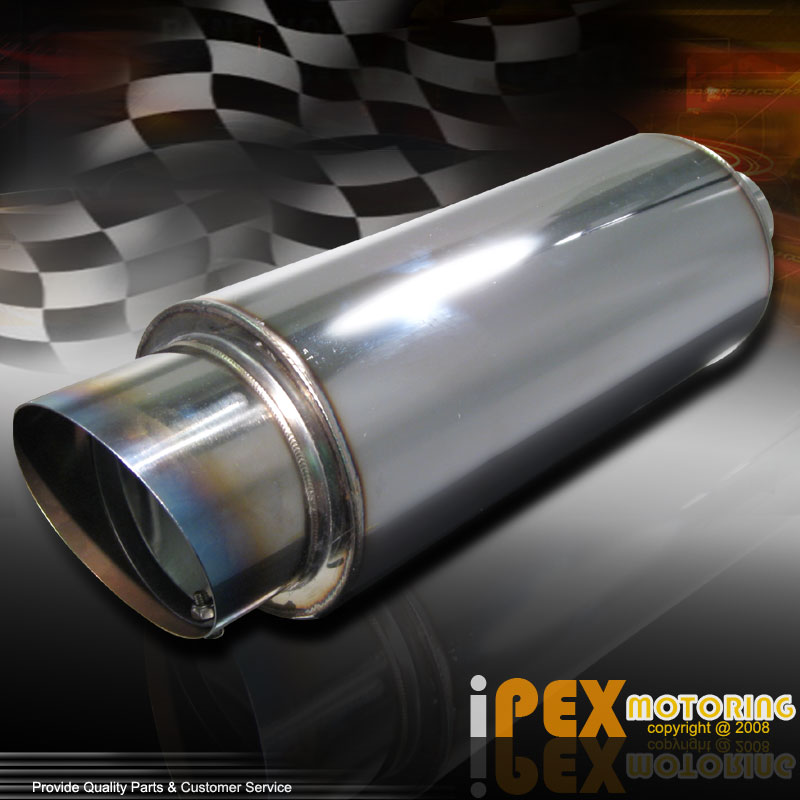 ( Loud & Deep ) JDM Titanium Burn 4" Tip Fireball Performance Muffler