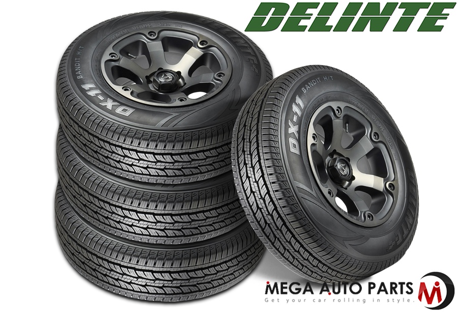 4 X New Delinte Bandit HT DX11 LT245/75R16 120/116S 10P All Season