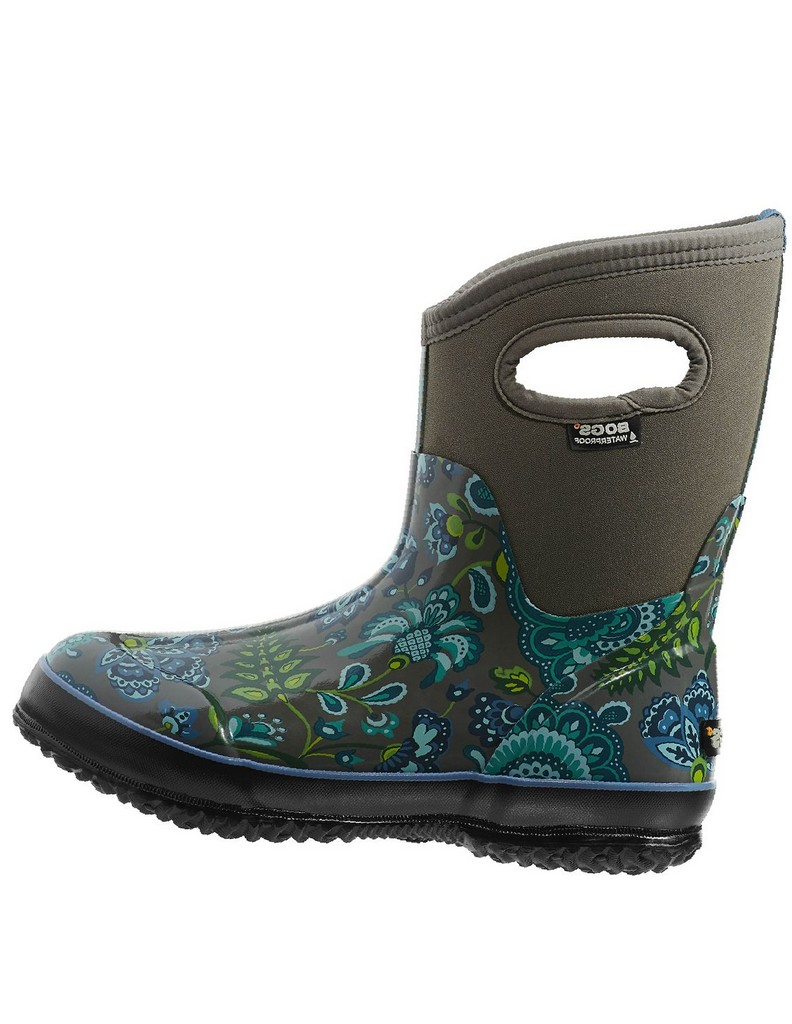 Bogs Muck Boots Womens Classic Winter Blooms Mid WP Rubber 71533 eBay