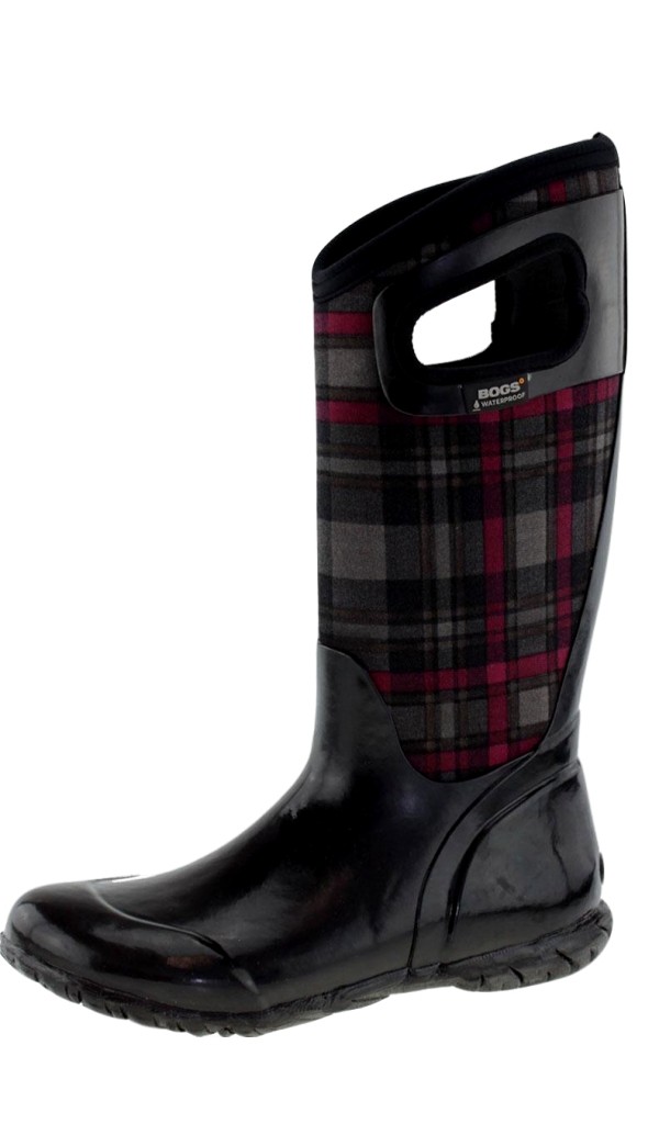 Bogs Muck Boots Womens North Hampton Plaid Waterpoof Rubber 71779 eBay