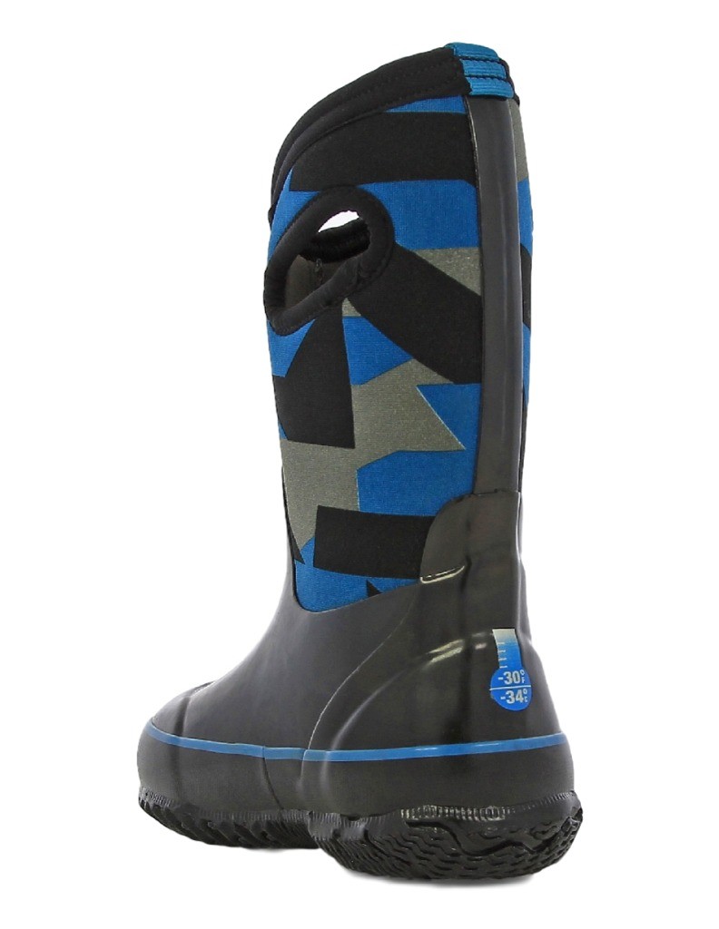 Bogs Muck Boots Boys Kids Classic Geo Pull On Waterproof Rubber 71996