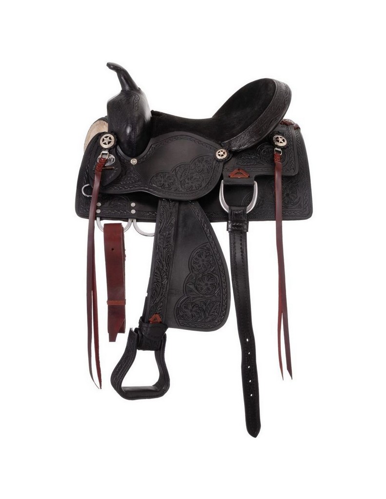 Tough1 Saddle Western Jacksonville 13" Trail Full Quarter Horse Bars