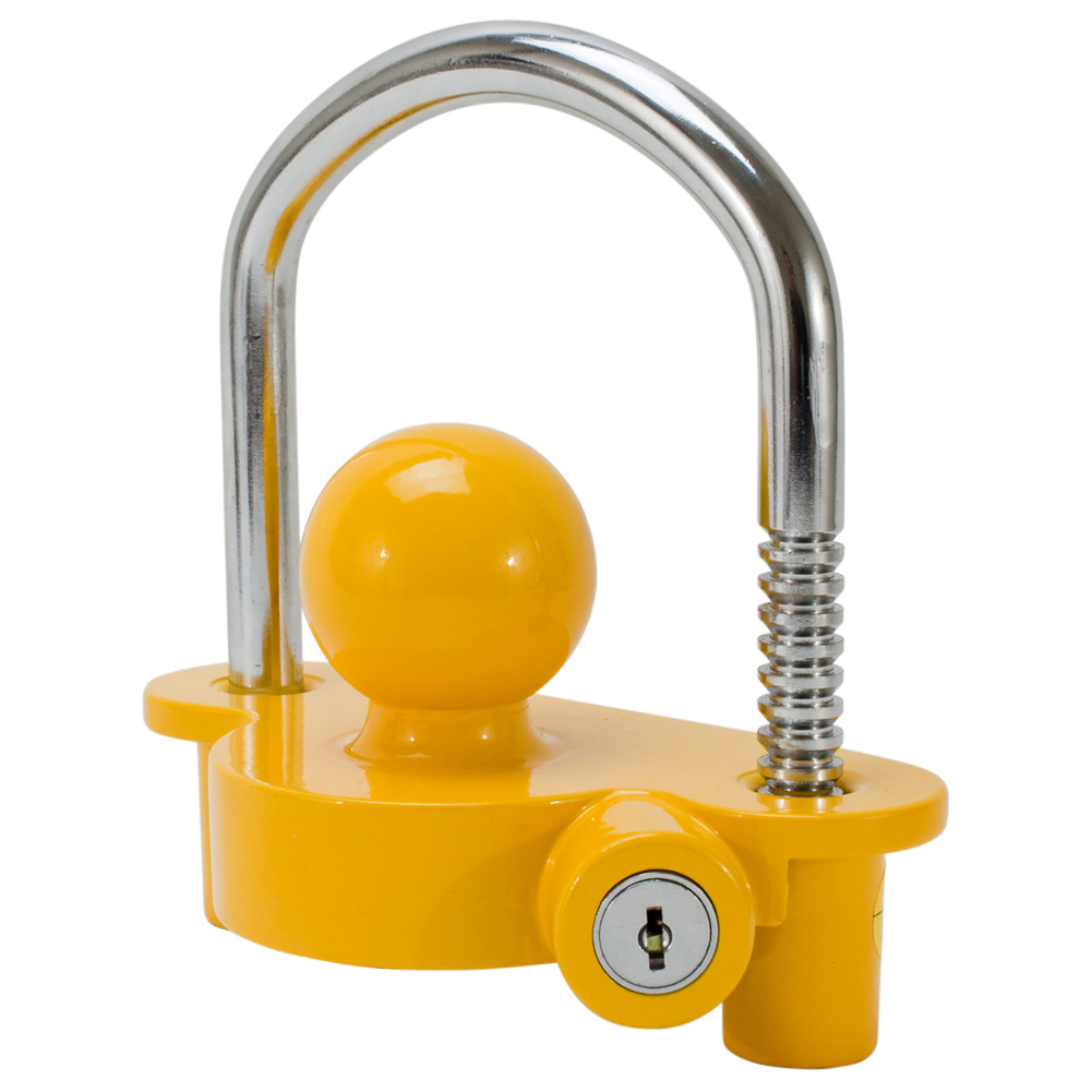 Universal Hitch Ball Lock Trailer Boat Cargo Coupler Towing Heavy Duty