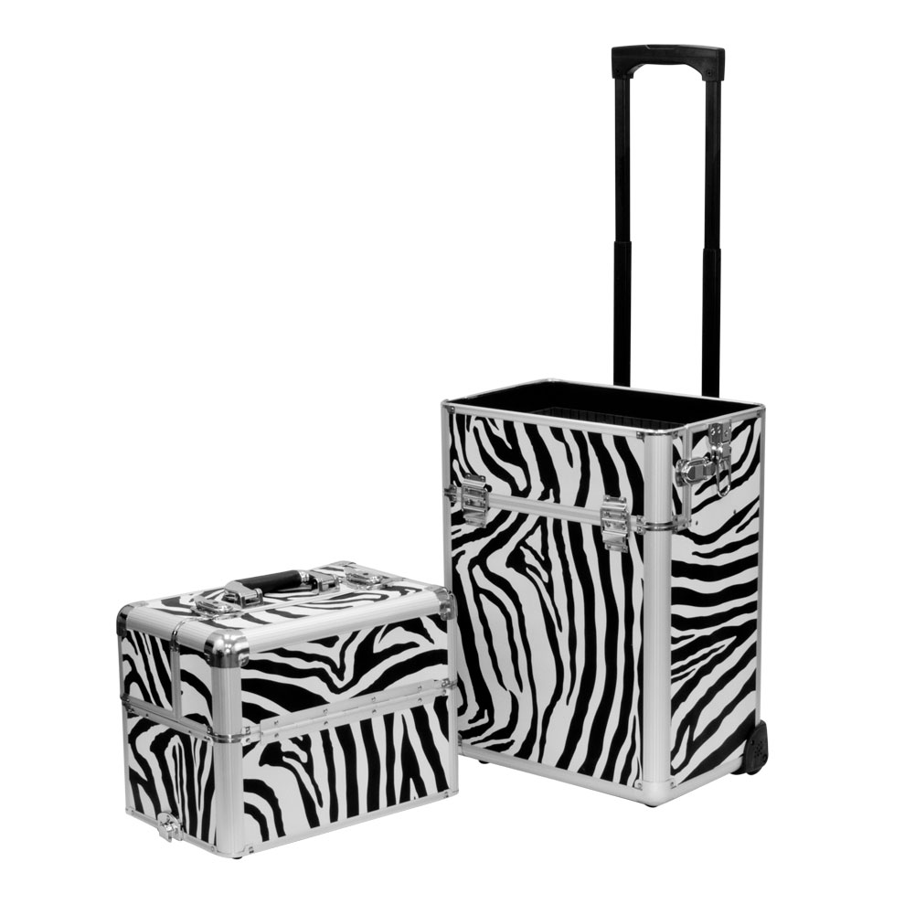 PRO Stackable Rolling Train Lockable Box Case Organizer Storage Trolley 2 Wheel eBay