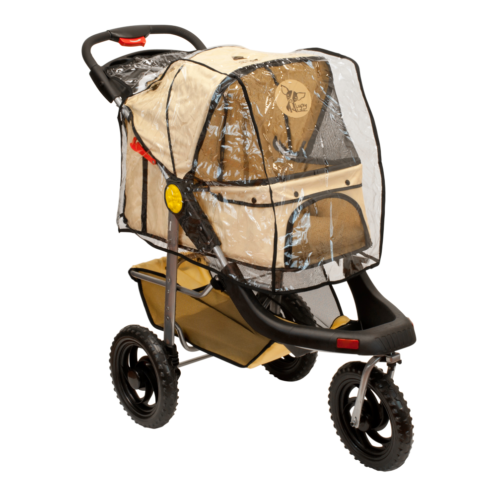 Lucky Lola One Hand Closure Folding 3 Wheel Dog Cat Pet Jogging