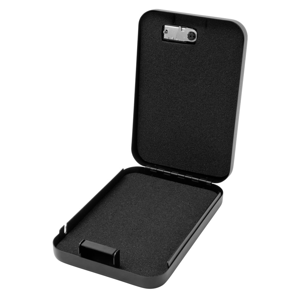 Portable Combination Lock Gun Safe Box Small Steel Cable Locking Hard