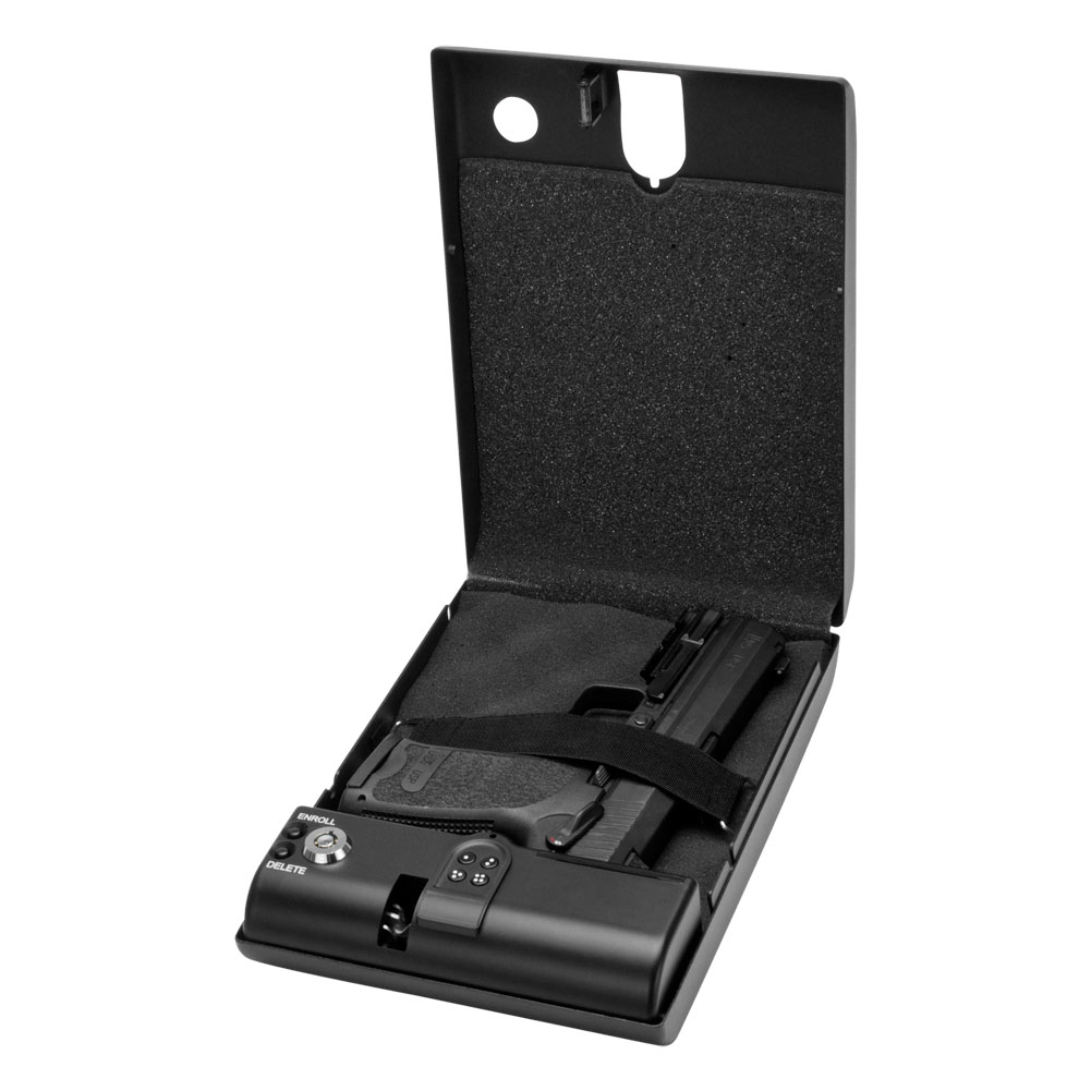 Button Keycode Combination Lock Gun Safe Box Small Steel Cable Portable