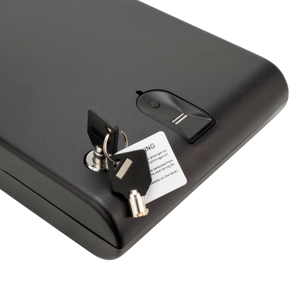 Electronic Biometric Gun Safe Fingerprint Digital Car Case Lock Box