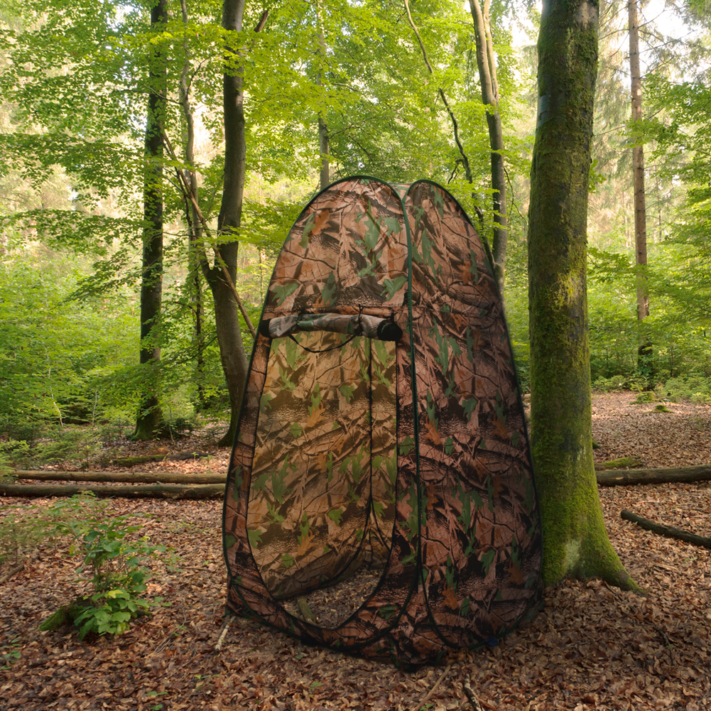 Outdoor Portable Changing Popup Tent Camping Camouflage Toilet Shower CAMO eBay