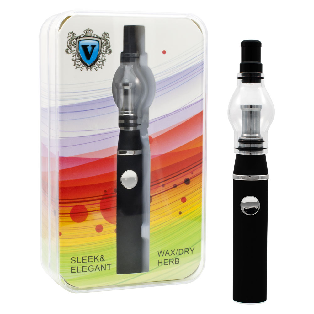 Ceramic Portable Vaporizer Pen 510 Glass Dome Kit USB Cord Wall Adapter