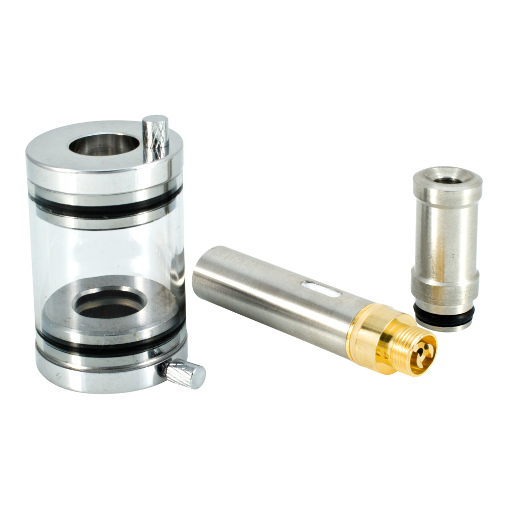 X8 Steel RBA Vaporizer Rebuildable Coil Tank Bottom Coil Vape Liquid