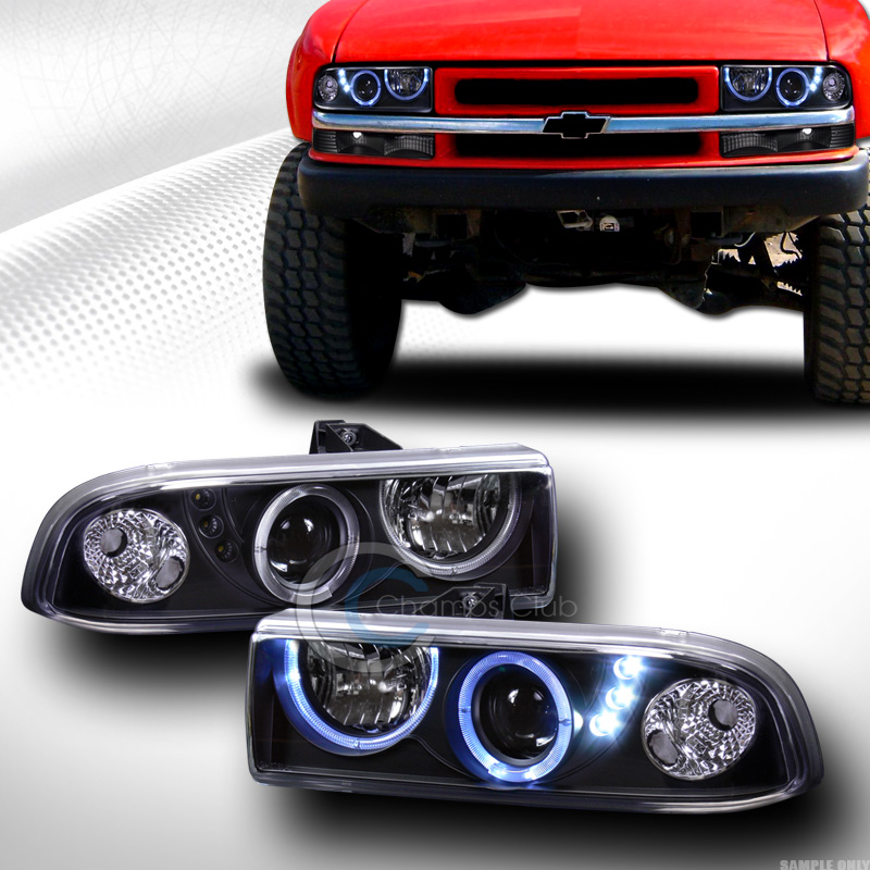 BlackDaytimeHaloLedProjectorHeadlightsLampsK21998 BlackDaytimeHaloLedProjectorHeadlightsLampsK21998