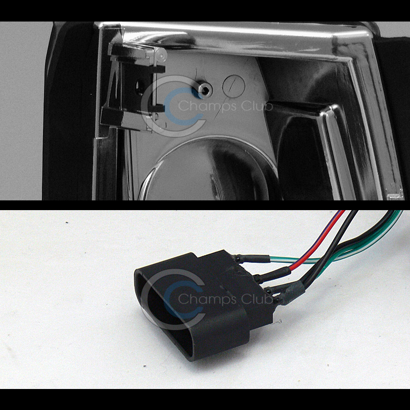 SMOKE LED TAIL LIGHTS AW 19882000 CHEVY/GMC C10 CK TRUCK SILVERADO