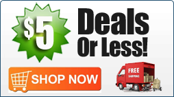 Deals $5 or Less Plus Free Shipping