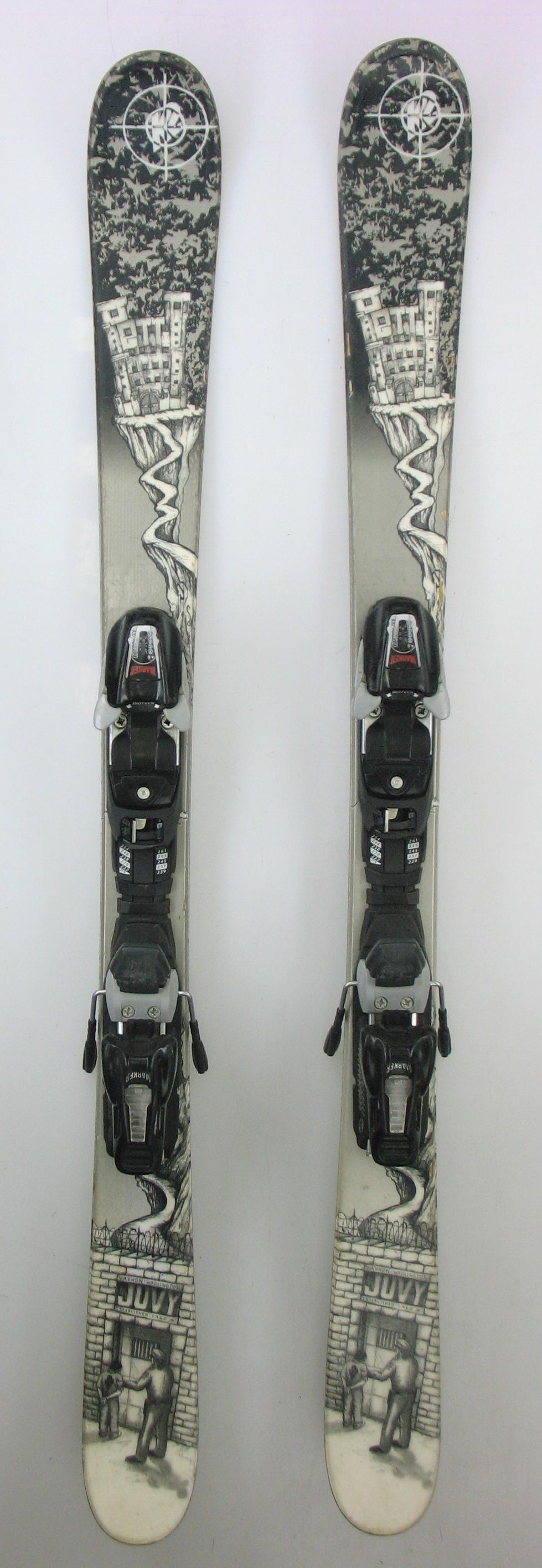 used twin tip skis