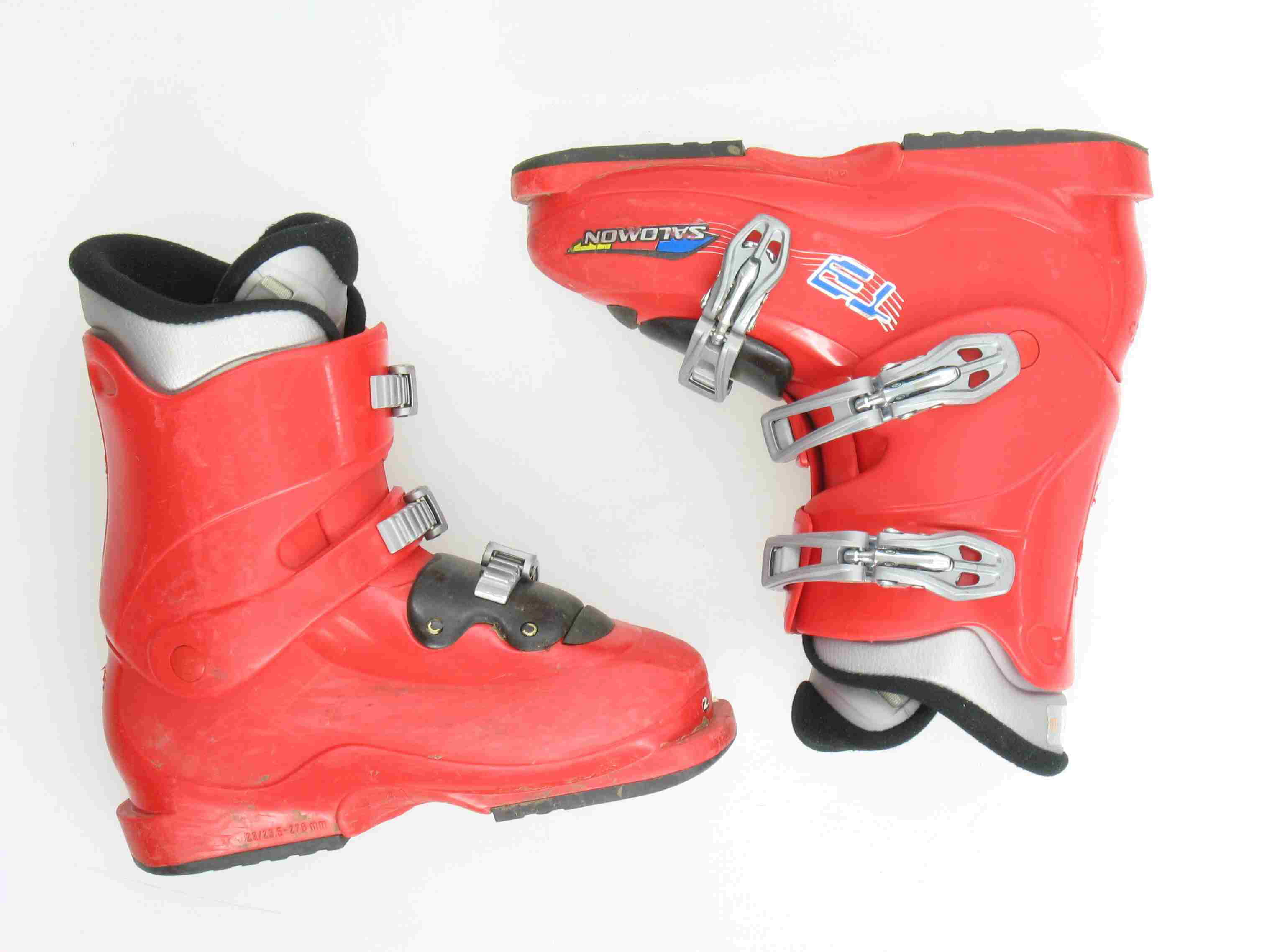 Salomon Performa T3 Ski Boots Used Teen Size eBay