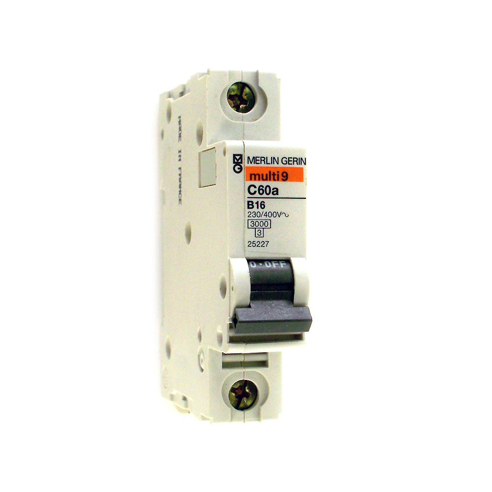 Merlin Gerin C60A Multi9 B16 Circuit Breaker 25227 | eBay